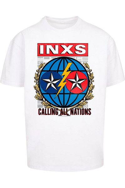 Merchcode Inxs - Calling All Nations Heavy Oversize Tee