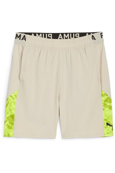Puma Ανδρικό σορτς Puma fit 7 ultrabreathe stretch AOP, μπεζ