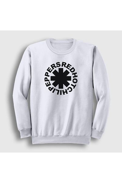 Presmono Φούτερ Unisex White Logo V3 Red Hot Chili Peppers 108161 ττ
