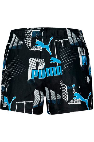 Puma Šortky Puma Swim Men Print Logo Short, Blue, Men