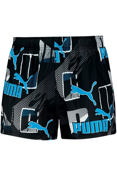 Puma Šortky Puma Swim Men Print Logo Short, Blue, Men