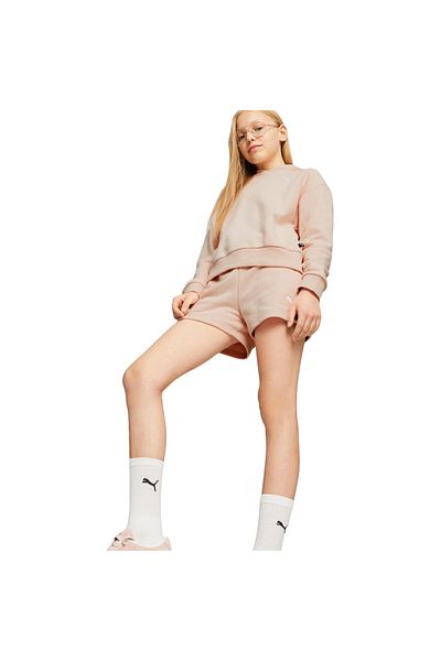 Puma Φόρμα Puma Loungewear Κοντό κοστούμι G, Ροζ, Παιδικό