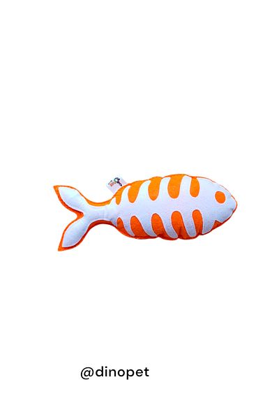Dino Pet Fish with Orange Bones