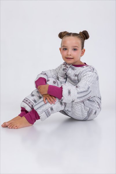 Cantoy Girl Boy Thick Fiber Filled Premium Quality 2.5 Tog Patterned Sleeping Bag