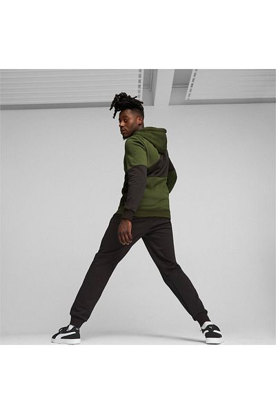 Puma Track suit Puma Power Cat Sweat Suit Myrtle, Green, Men