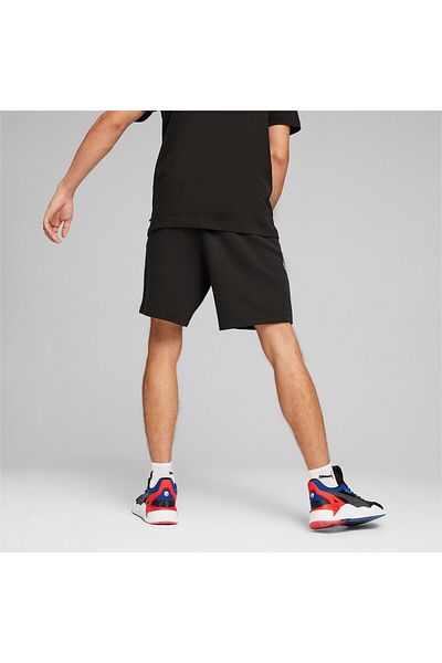 Puma Šortky Puma Bmw Mms Ess Sweat Šortky Ft, Black, Men