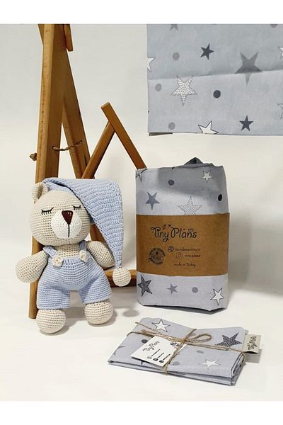 tiny plans Single Fitted Sheet Set