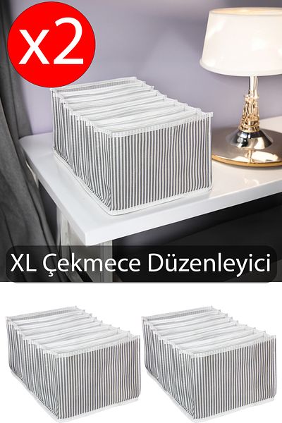 Emofom Οργάνωση ντουλαπιού Accordion XLarge - 2 ΤΕΜ (30x39x14 cm)