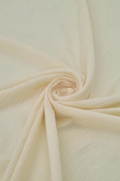 Valentino Orlandi Alia Jacquard Κασκόλ-1 Κρέμα