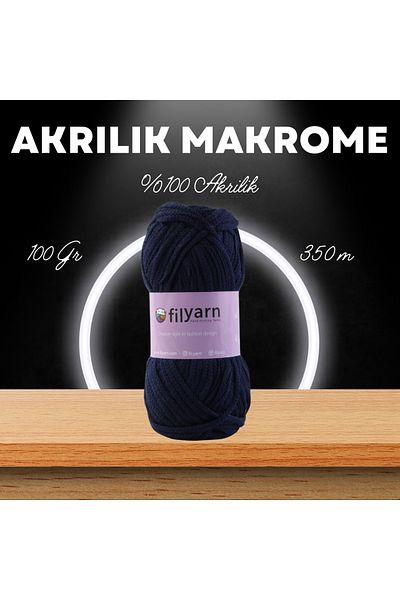 Filyarn Ακρυλικό μακραμέ, σχοινί μακραμέ, σχοινί διακόσμησης, σχοινί για γλάστρα, σχοινί τσάντας, σχοινί καλαθιού, σχοινί κορδόνι