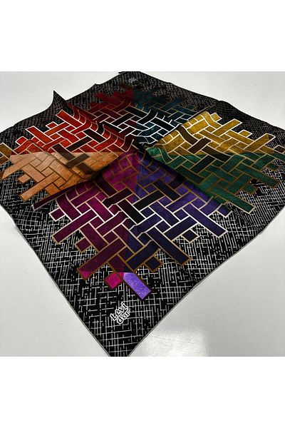 Levidor IPKW93 Μοντέλο Twill Μεταξωτό Κασκόλ