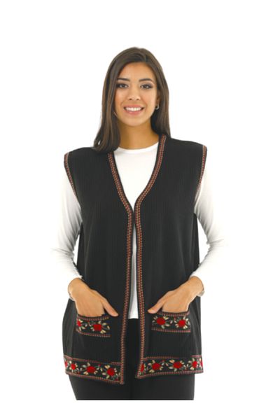Pumpkin Rose Mother Vest