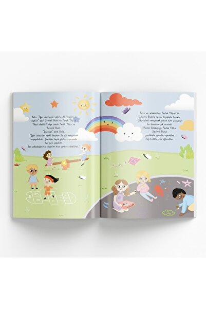 IGLOO RENKLİ GÖKKUŞAĞI VE SEVİMLİ BULUT