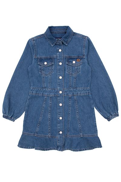 U.S. Polo Assn. Girl's Dark Blue Jean Dress 50291149 -Dn0023
