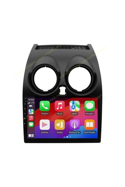 NAVMİNA NİSSAN QASHQAİ 2007-2013 UYUMLU 9 İNÇ 6-128 GB MULTİMEDYA