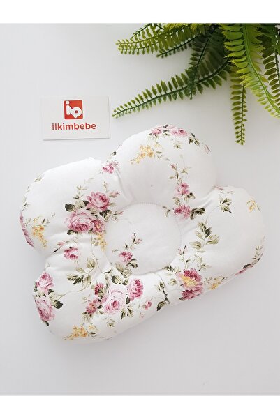 ib ilkimbebe وسادة رأس الطفل على شكل زهرة (28×21 سم)