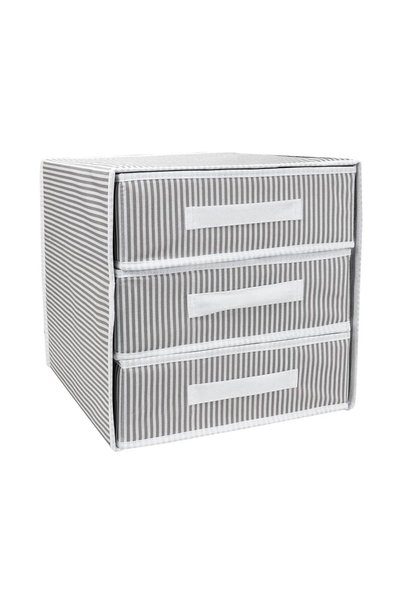Emofom Organizator sertar cu 3 compartimente (32 cm x 32 cm x 32 cm)