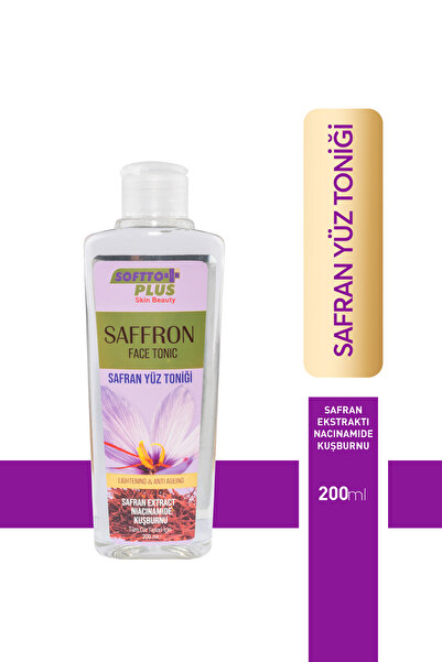 Softto Plus SAFRAN CİLT TONİĞİ 200 ml