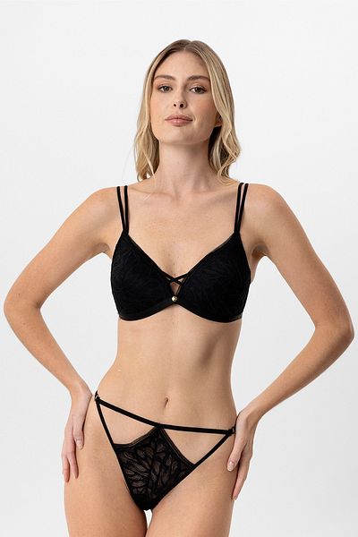 Pierre Cardin 4892 Lucca Lace Without Underwire Σετ σουτιέν με άδειο κύπελλο