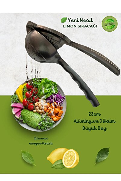 Genel Markalar Gerçek Döküm Narenciye ve Limon Sıkacağı Efsanevi Modeli Büyük...