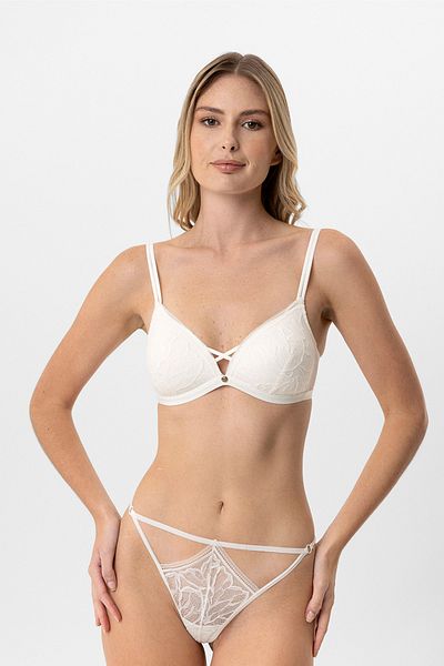 Pierre Cardin 4892 Lucca Lace Without Underwire Σετ σουτιέν με άδειο κύπελλο