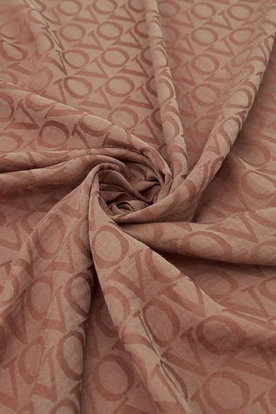 Valentino Orlandi Φουλάρι Alia Jacquard-2 Tan