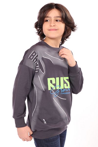 Toontoy Boy's Printed Sweatshirt