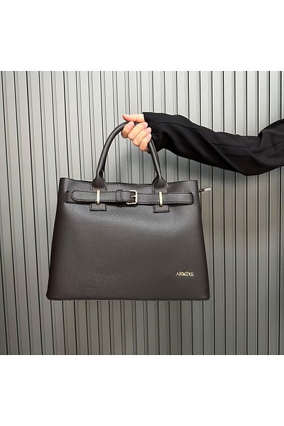 Armine Plain Brown Bag - Ar39503