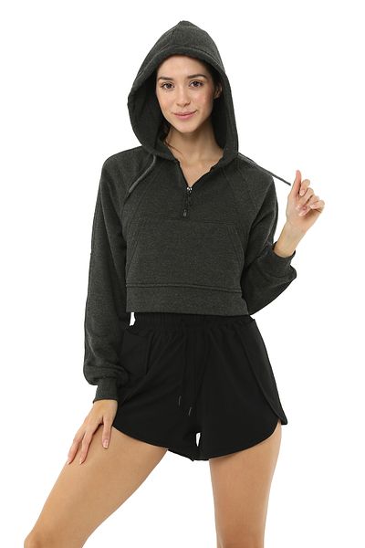 Scorp Anthracite Color Legend Women's Hooded Sweatshirt