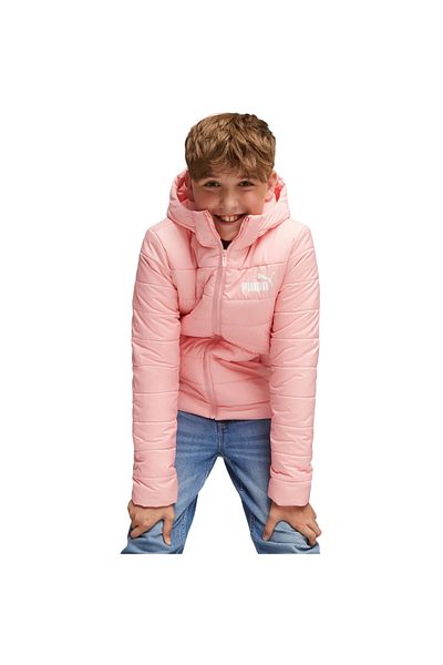 Puma Jachetă roz pentru copii umplută Puma Ess
