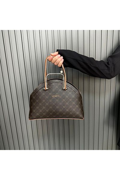 Armine Ar36508 Model Brown Bag Dotted