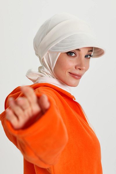 Aisha's Design Winter Turban with Removable Visors,B-82Rb