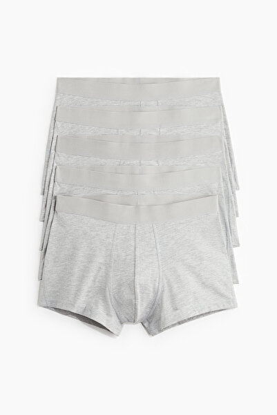 H&M 5'li Kısa Paça Boxer Şort Lycra®