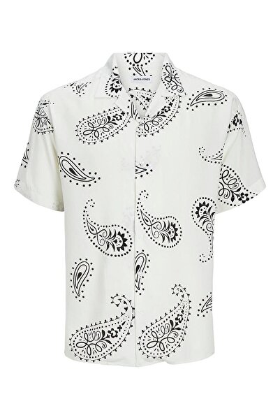 Jack & Jones JACK&JONES 12248448 100% ΒΙΣΚΟΤΟΥΡΑ ΠΟΥΚΑΜΙΣΟ ΜΕ ΚΟΝΤΟ ΜΑΝΙΚΙ