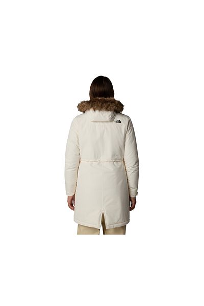 THE NORTH FACE Zaneck Beige Parka Women's - Outdoor Nf0A4M8Yqli1