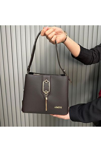 Armine Ar36106 Model Plain Coffee Bag
