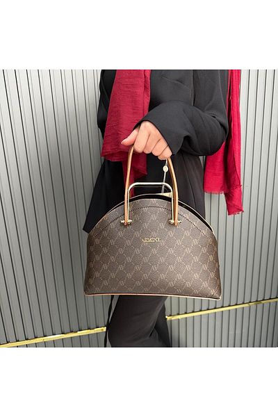 Armine Ar36508 Model Brown Bag Dotted