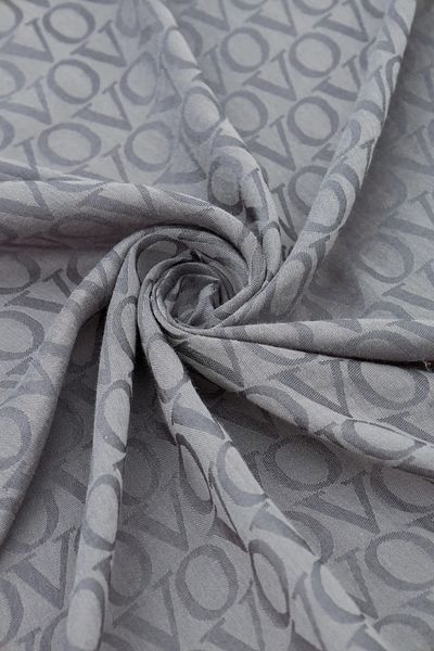 Valentino Orlandi Alia Jacquard Shawl-2 Gray