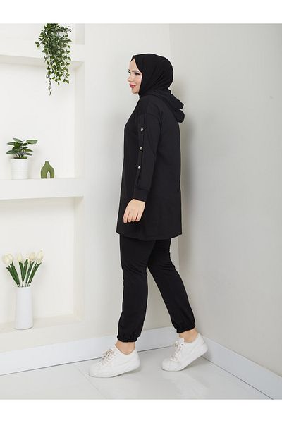 butik hira Σετ φόρμας με κουκούλα