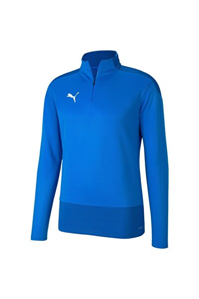Puma Pánská bunda Puma Teamgoal 23 Training 14 na zip – modrá