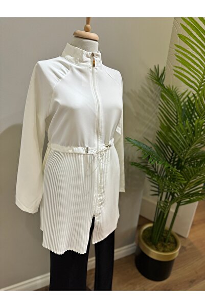 Firuze Fermuarlı ceket