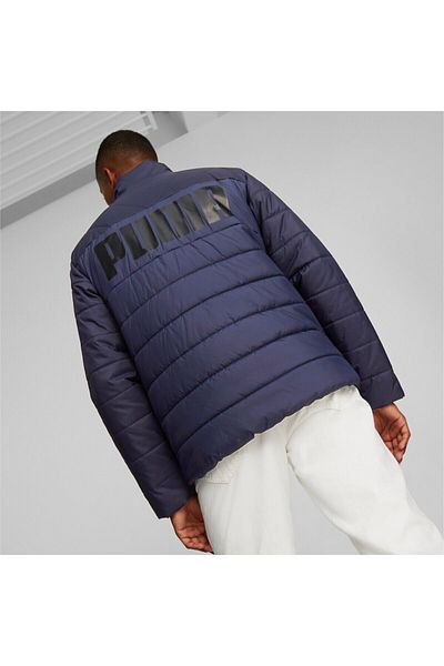 Puma Jachetă Puma ESS Padded Jacket, albastru, bărbați