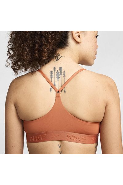 Nike Σουτιέν Nike Indy Light-Support, Πορτοκαλί, Γυναικείο