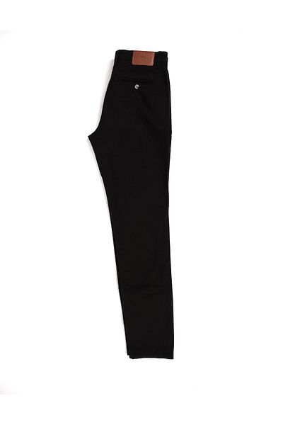 SÜVARİ Caesar Men's Canvas Pants - Slim Fit, Black, Pn 2020500644