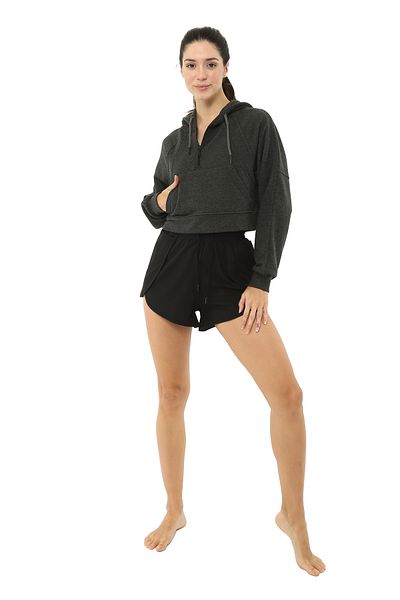 Scorp Anthracite Color Legend Women's Hooded Sweatshirt