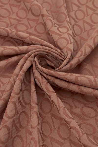 Valentino Orlandi Alia Series Vo Pattern Shawl - Tan