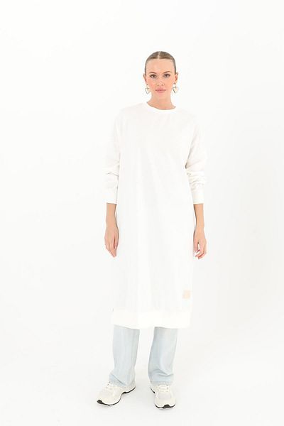 Soul 30645Tun - Ecru Women's Basic Tunic