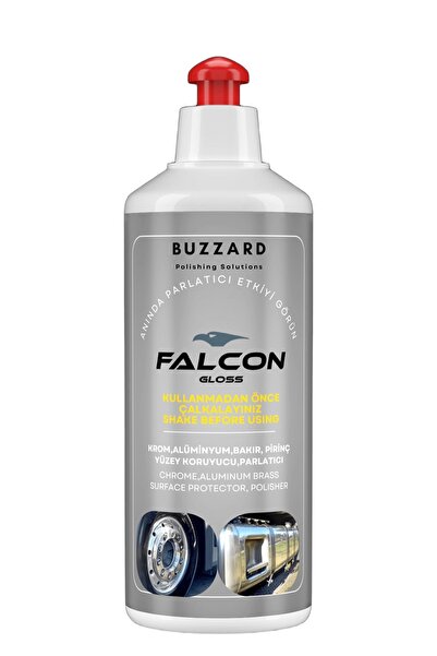 FALCON GLOSS Buzzard Krom Alüminyum Jant Yüzey Parlatıcısı-600ml