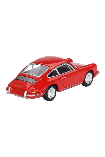 TOYFEST سيارة ميني جي تي 1/64 بورش 901 1963 سينال ريد قابلة للجمع نموذج سيارة معدنية