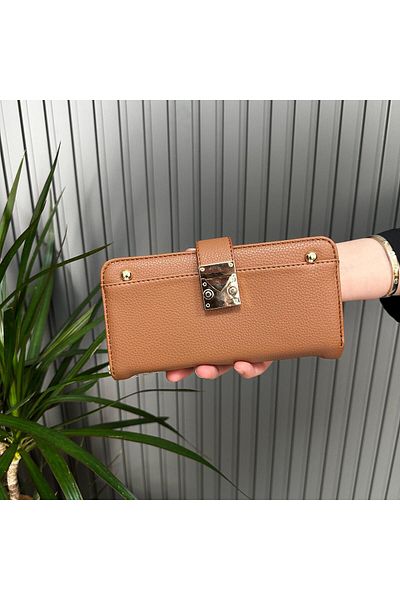 Armine Plain Tan Bag - Arc0307 Model
